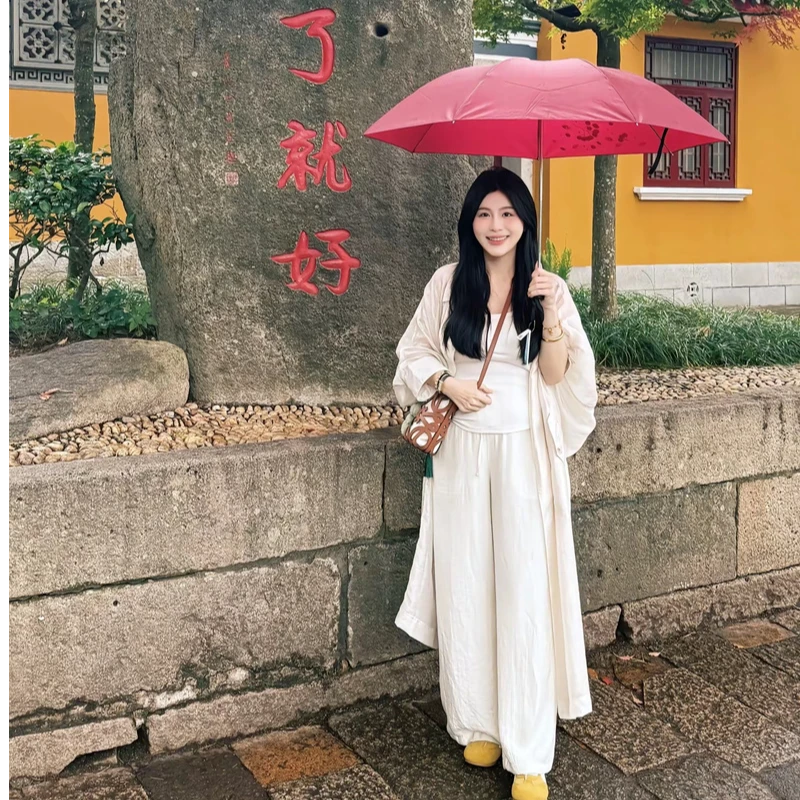 YPP！老钱松弛 莱赛尔亚麻风衣中长款老钱风宽松外套