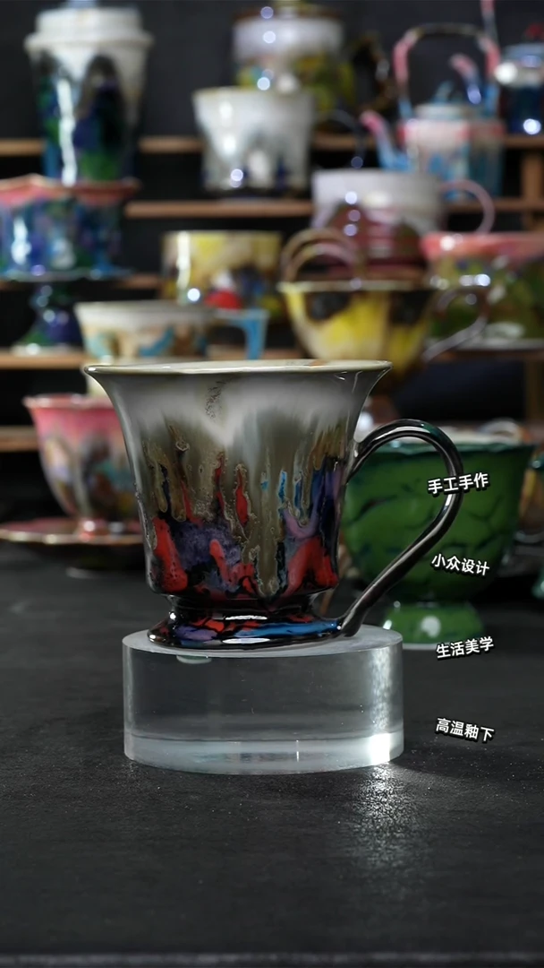 设计师款景德镇森涩手创陶瓷（食品级）023