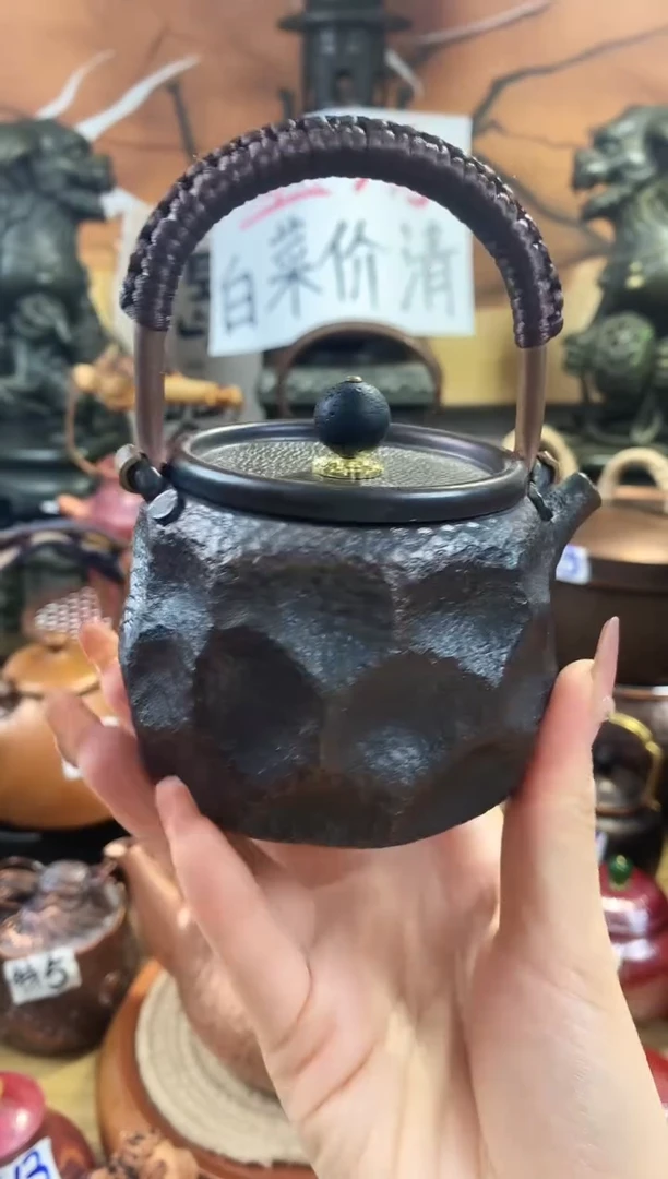 中***业黑石头陨石坑提梁壶