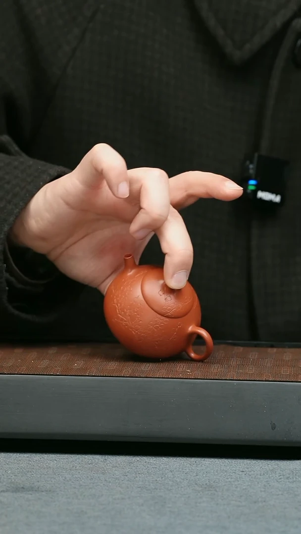 【闪购商品】紫砂茶壶五堂 冬心权（空香沾手）-刻