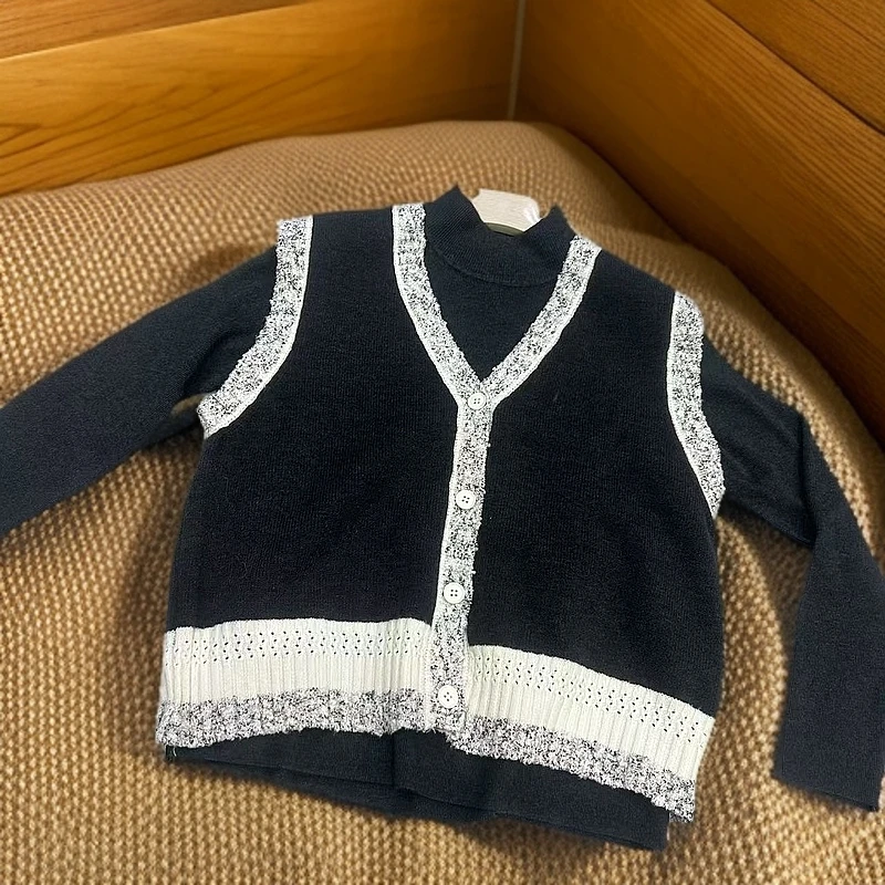 女马甲两件套修身媒体打底外穿