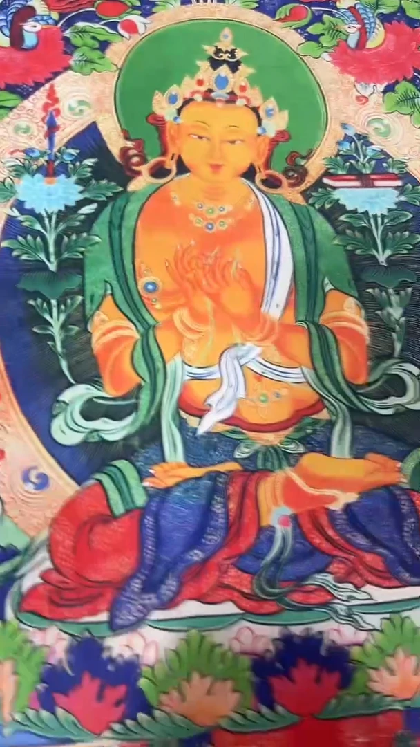 卷轴画绘画类唐卡  16060