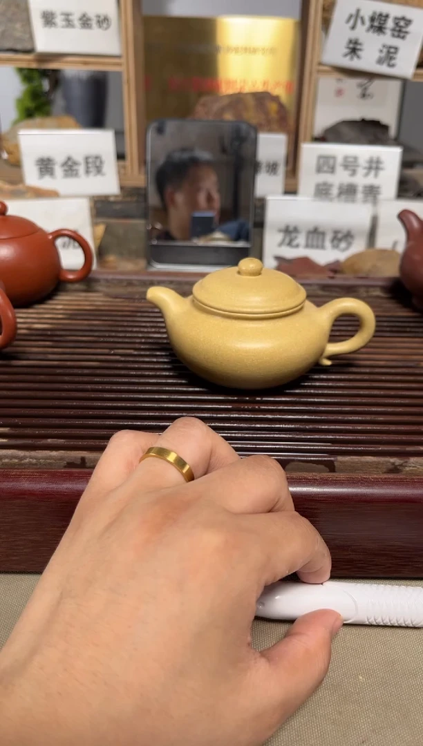 茶壶紫砂微瑕全手本绿仿古