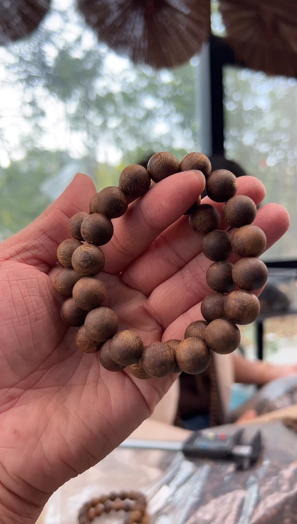 【闪购商品】沉香手串母树13圆珠沉水浮保19克多样性发1