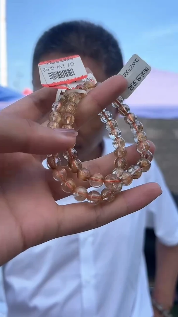 发晶手链未镶嵌天然手串多样性发一7mm