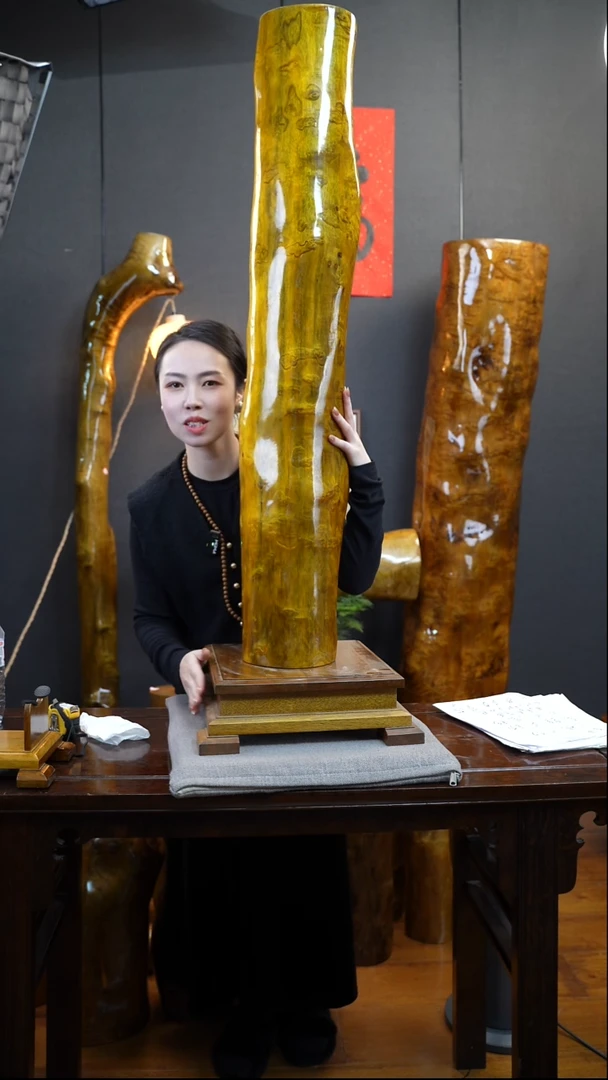 【闪购商品】金丝楠金丝楠木摆件