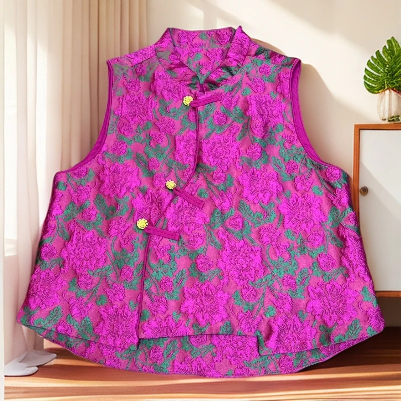 【香云阁】2025秋季新款新中式时尚马甲