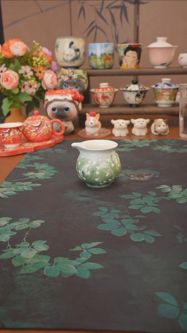 是泥吖 铃兰花公道杯