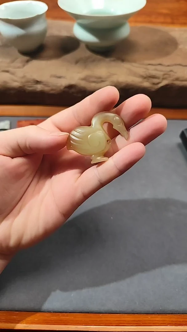 和田玉（糖玉）未镶嵌挂件656555