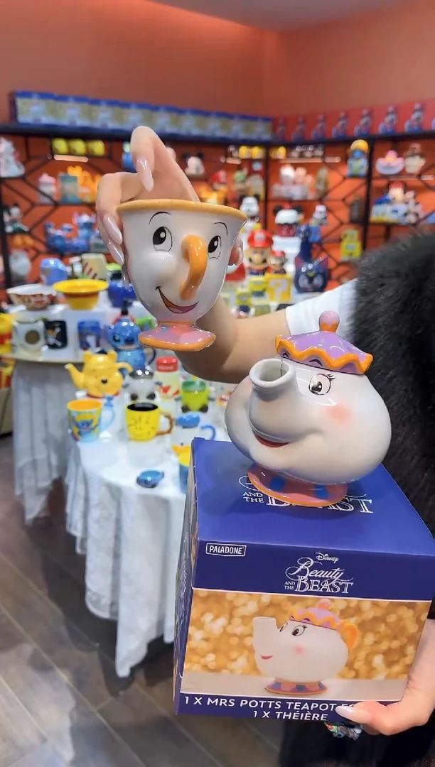 瓷片@@陶瓷小号茶壶太太一壶一杯