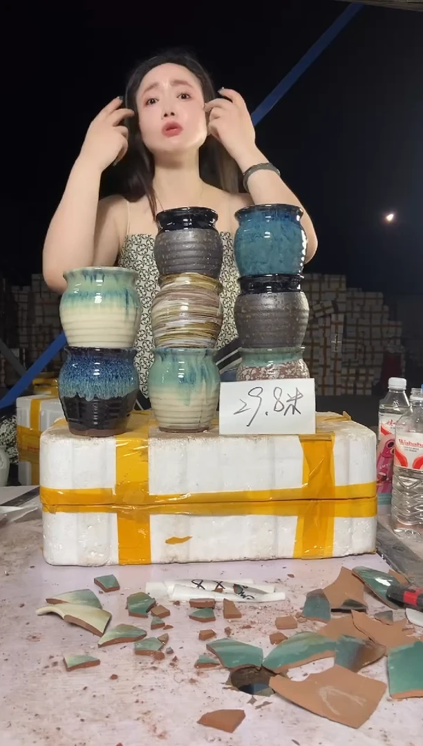 宜兴紫砂粗陶花盆10/12