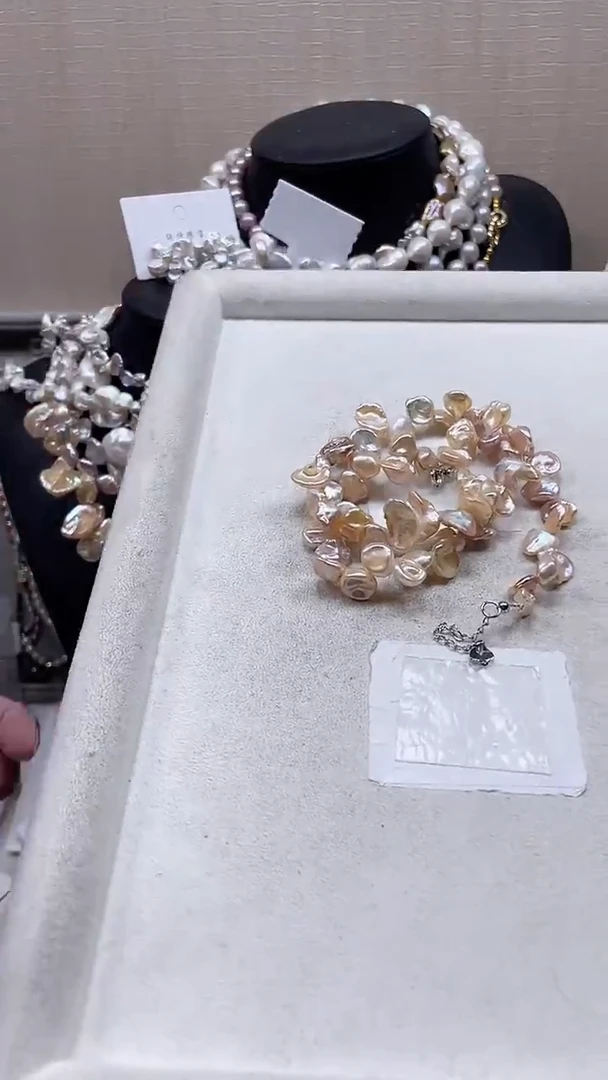 未镶嵌项链淡水珍珠【纯恬饰品】