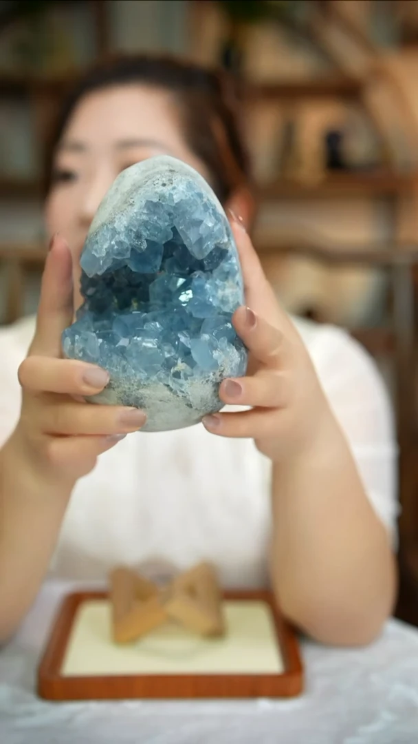 原石天青石未镶嵌天青石原石D06