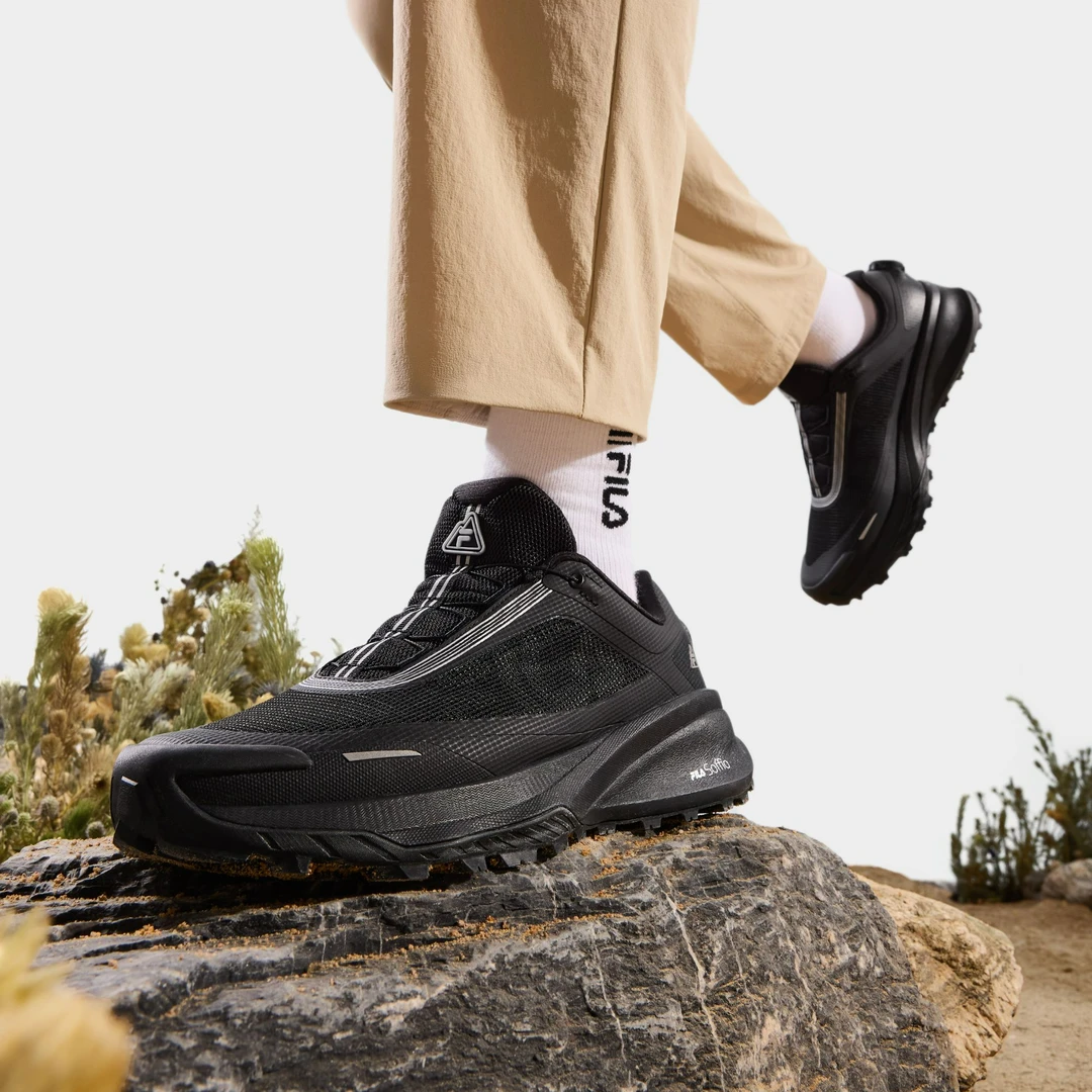 Fila/斐乐【BOA山猫3+】夏季新男士透气轻薄专业运动鞋A12M531203F