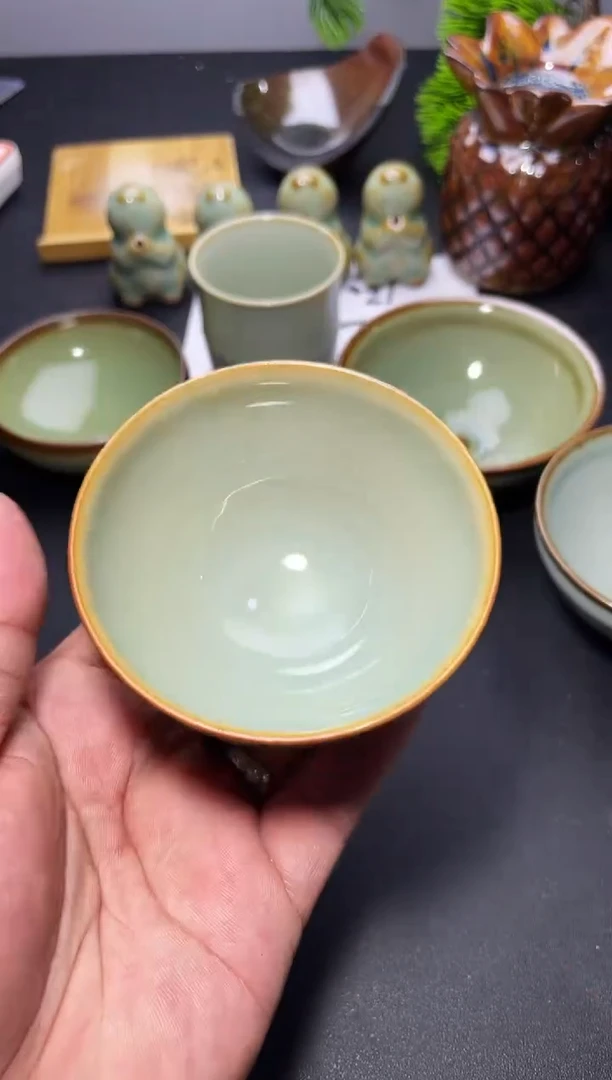 茶盏279 叶紫建盏