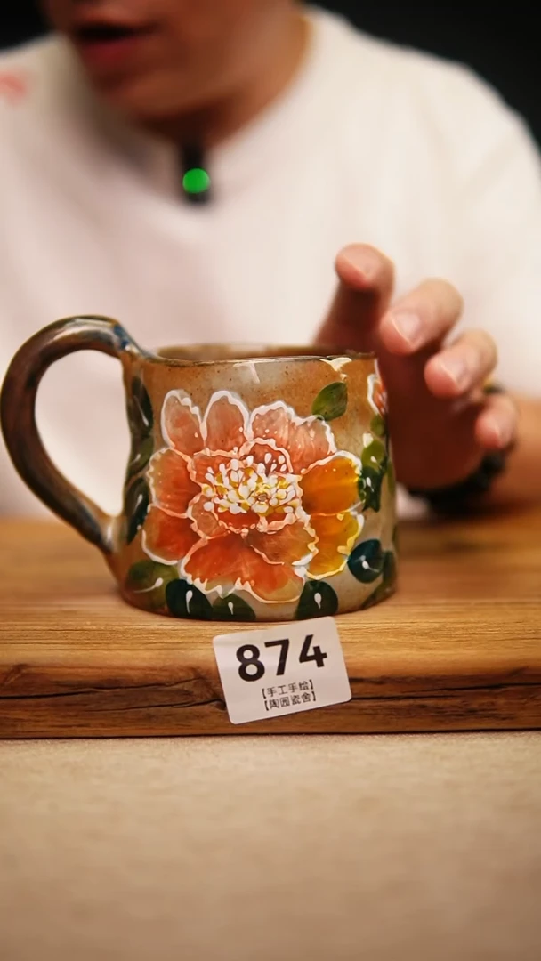 @@陶园瓷舍@@纯手工手绘@高温釉下彩