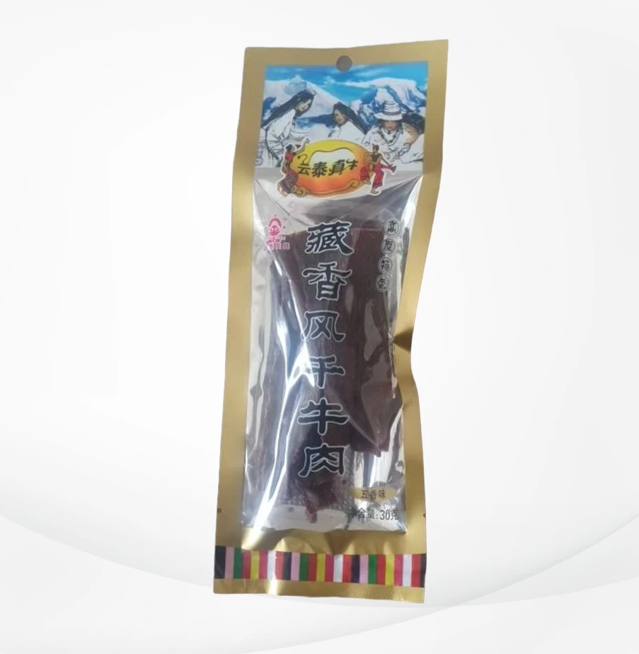 藏香风干牛肉高原特色香辣麻辣五香口味即食休闲零食