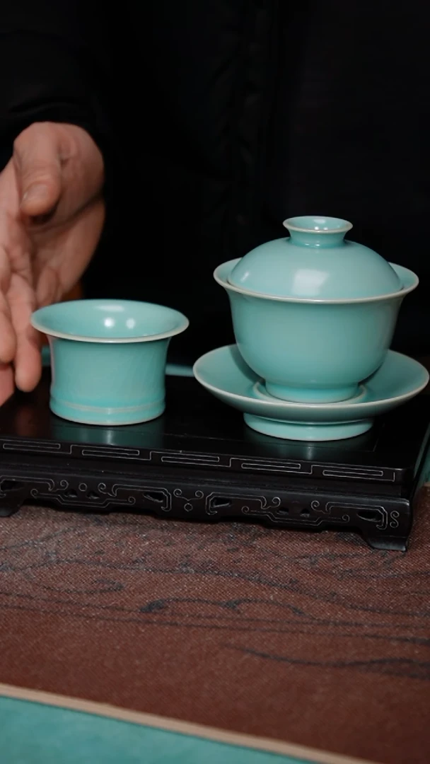 【闪购商品】72-6元宝三才（海英）+马蹄杯