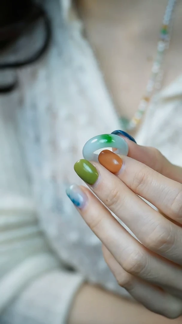 未镶嵌戒圈翡翠20-指圈/姿/Z