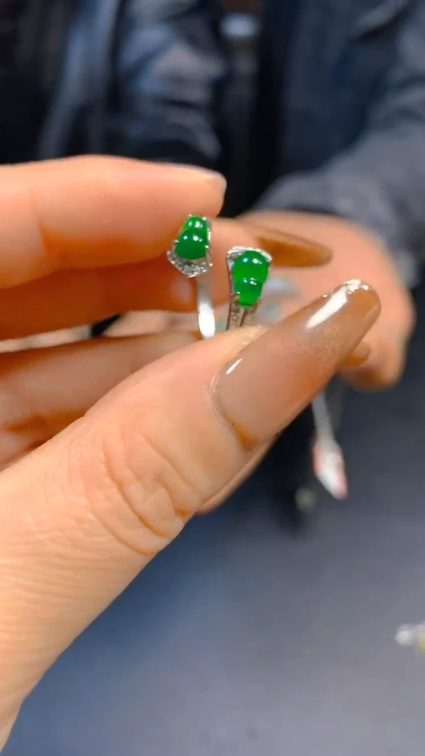 【闪购商品】翡翠戒指未镶嵌0732965080多样性发一