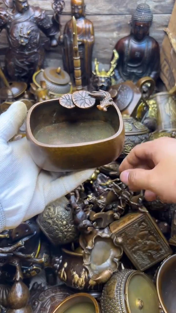 精美铜器，点击下单