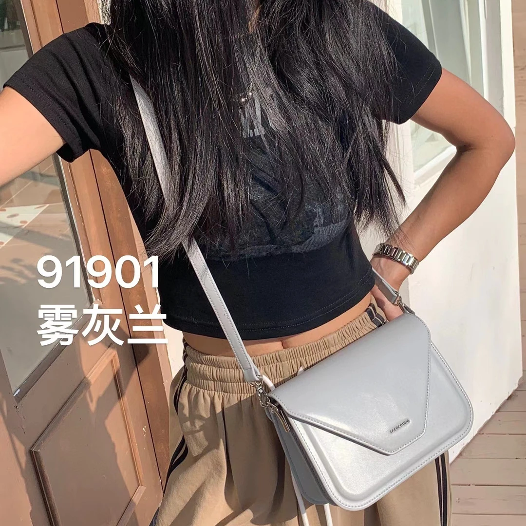 【YI CHEN】SK-91901-雾灰兰-高定轻奢时尚百搭潮流女神包包