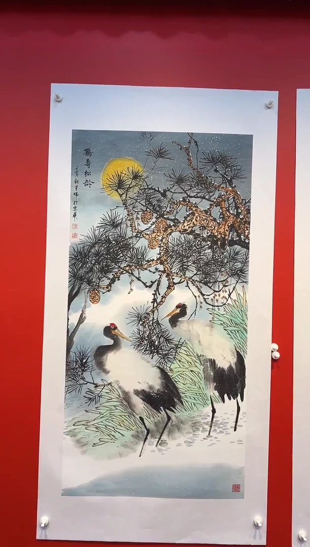 国画张建伟老师国画作品
