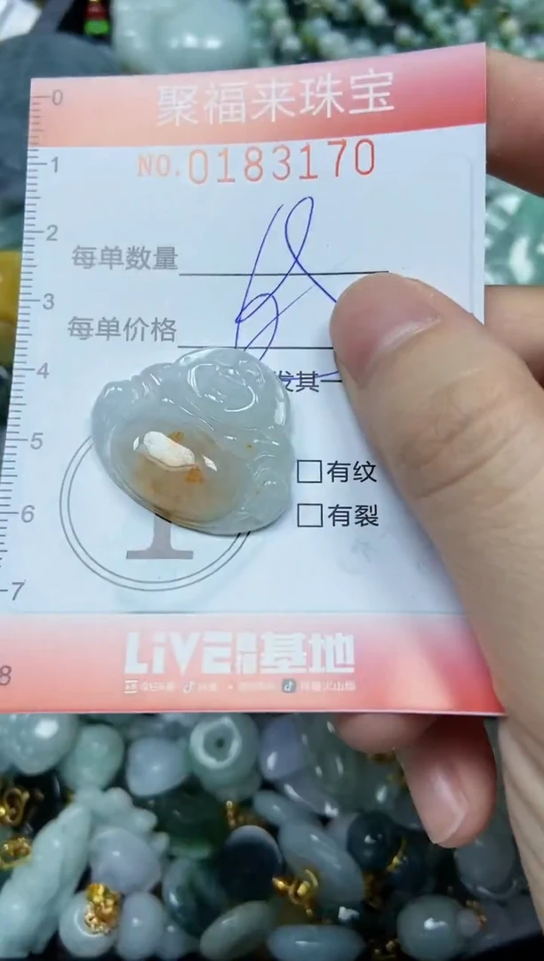翡翠未镶嵌颈饰闪购0183170