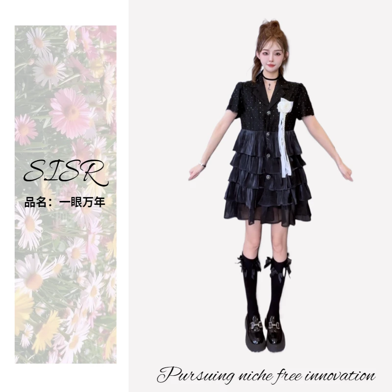 小众系列【一眼万年连衣裙】SISR原创宽松气质显瘦穿搭连衣裙