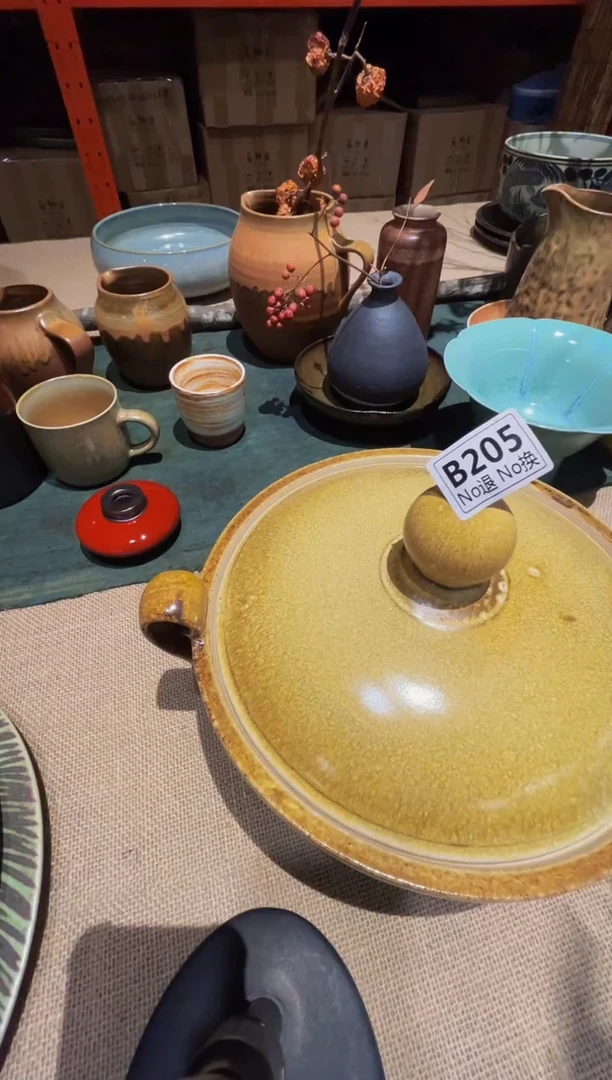 瓷片维****sb205黄色砂锅福利