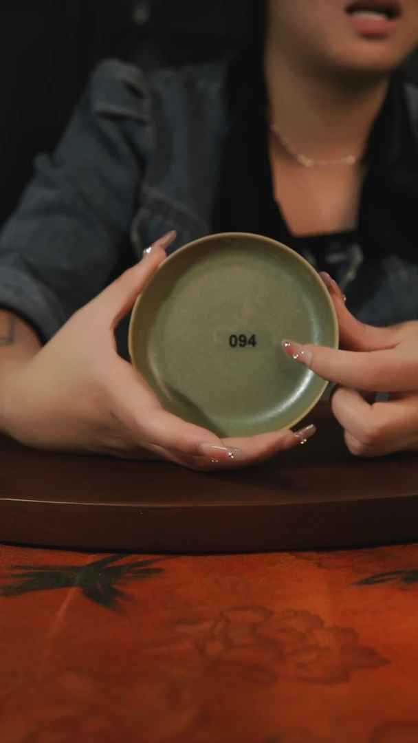 杯子茶**舍柴烧 094   汝州原产地原矿仿古老釉