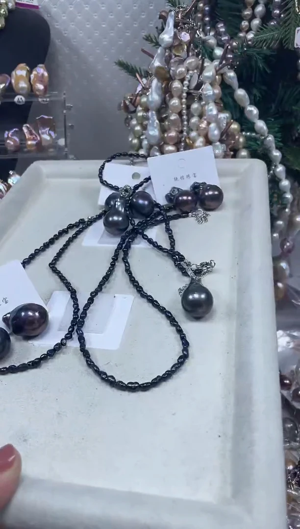 【闪购商品】淡水珍珠套链未镶嵌【纯恬珍珠】（多样性发货发一）