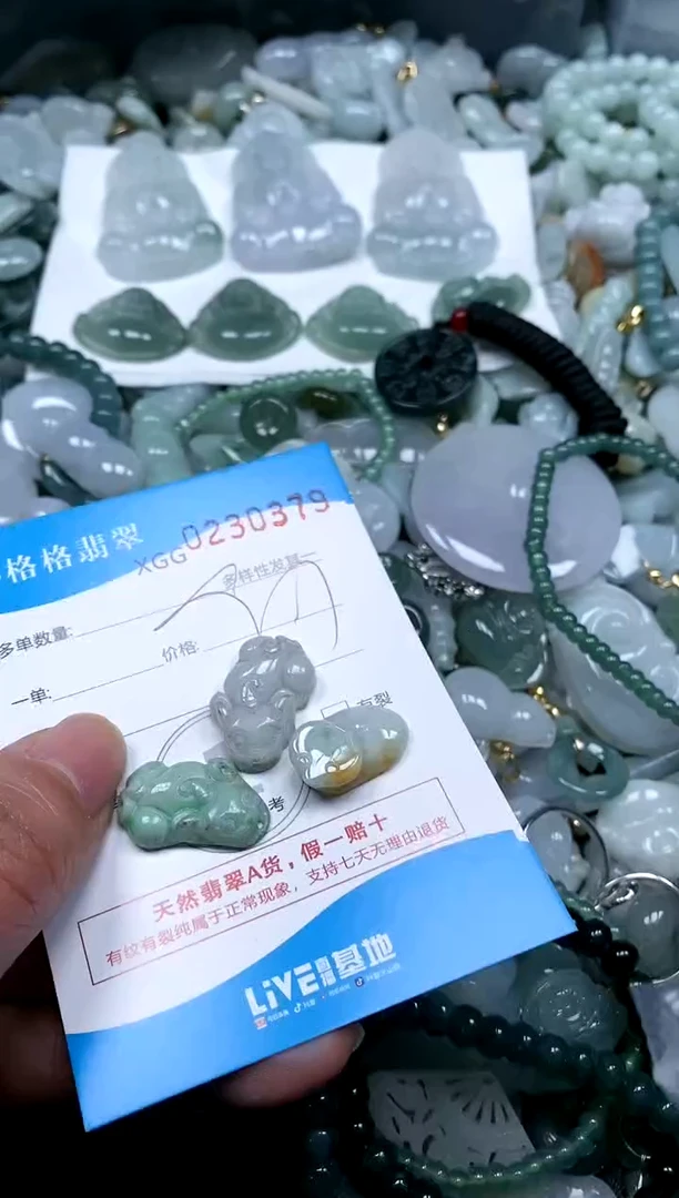 【闪购商品】翡翠颈饰未镶嵌闪购商品0230379