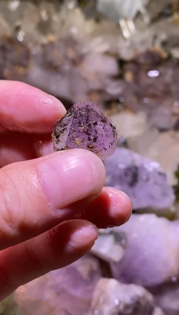 未镶嵌珠宝半成品水晶35号四川超七花园水晶