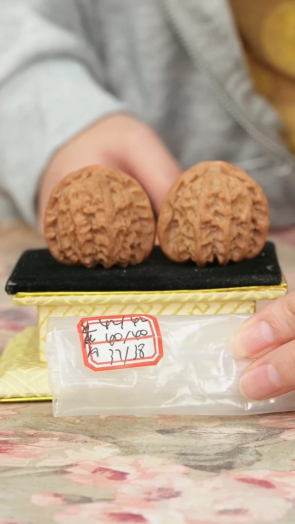 把件文玩核桃白狮子微修