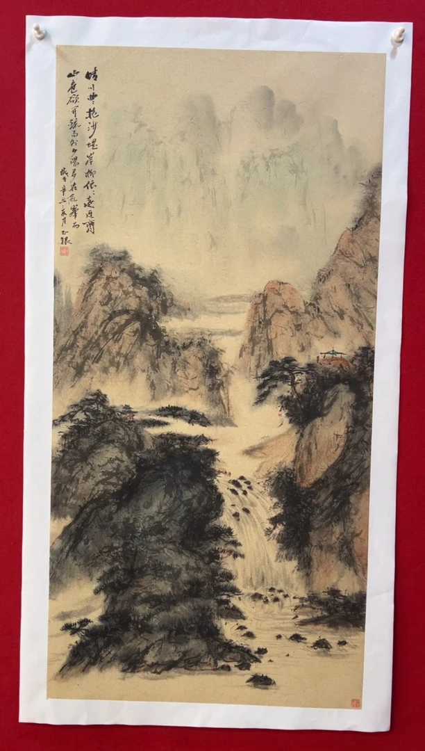 国画手绘国画作品