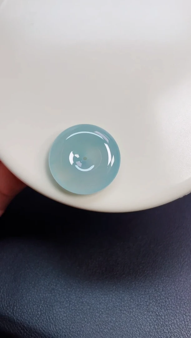 颈饰未镶嵌翡翠【21】平安扣 尺寸 25   6.8mm