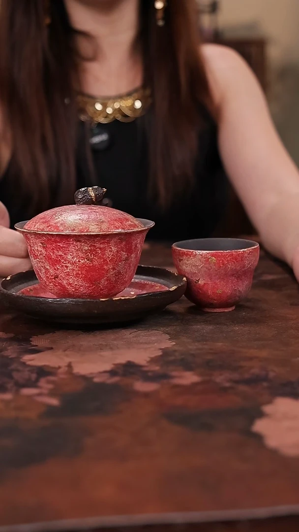 陶瓷茶具（无礼盒无茶盘）@@A11007