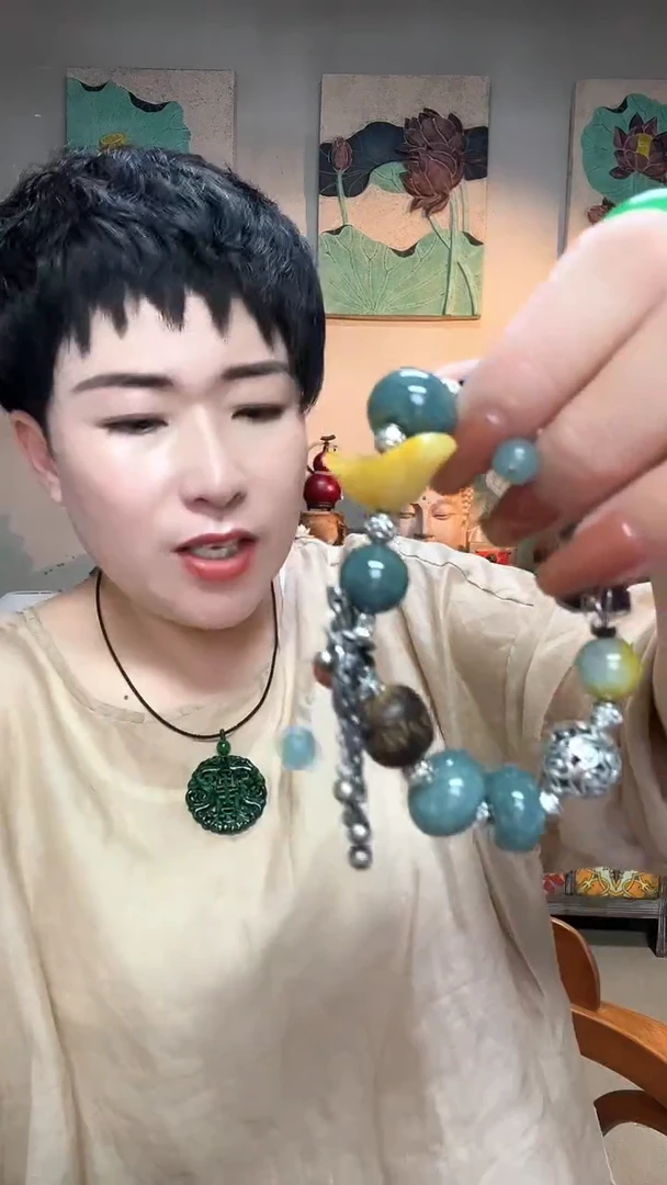 吊坠(赠链)合金翡翠999