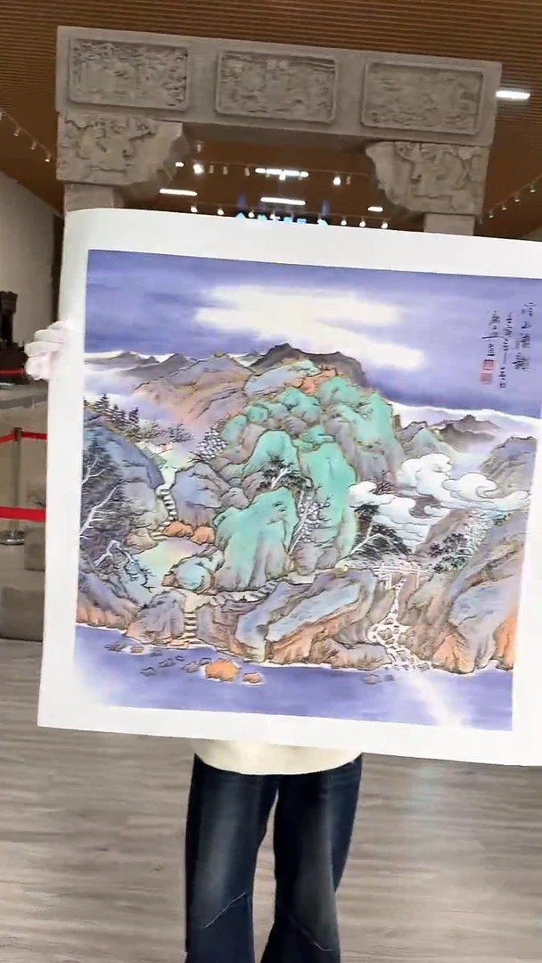 国画10众合艺术馆 李庆兴绘画作品