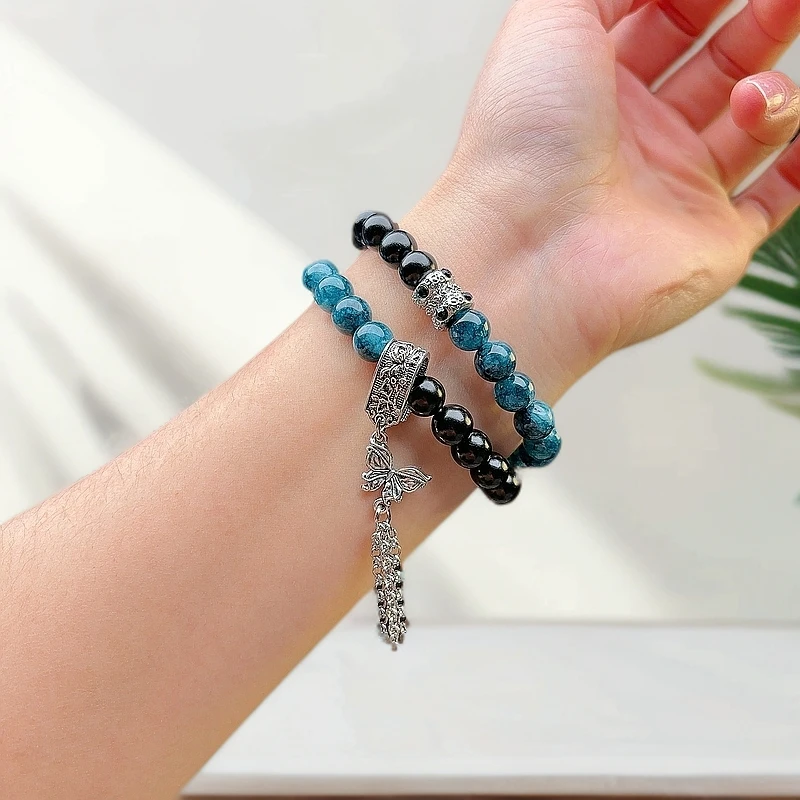 〖小卡尺寸6.8.10mm〗天然玛瑙~玉石水晶散珠DIY全场任选