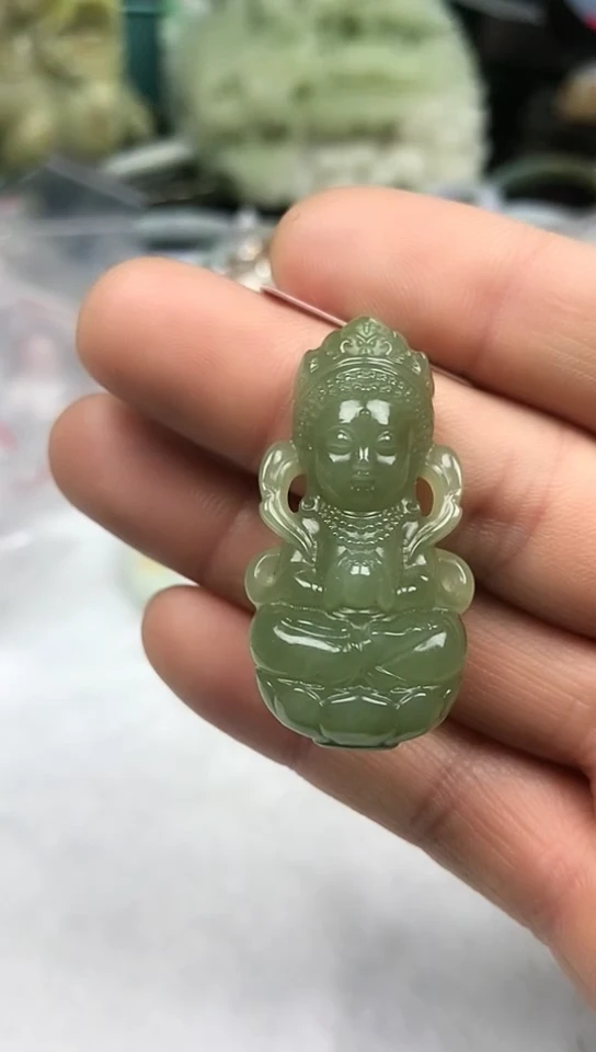 【闪购商品】和田玉颈饰未镶嵌度母