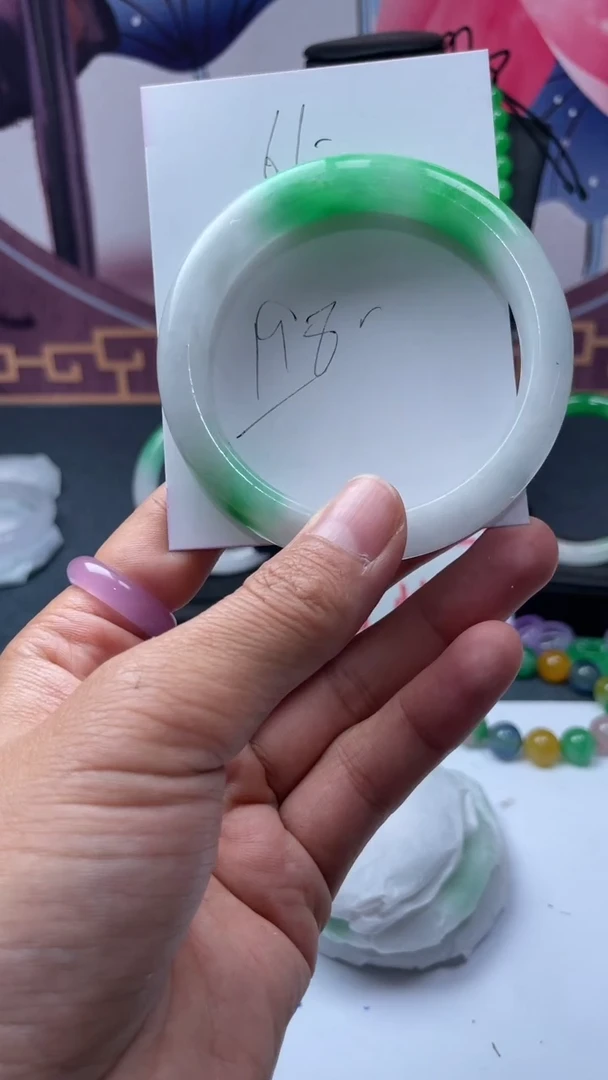 非金属仿水晶手镯