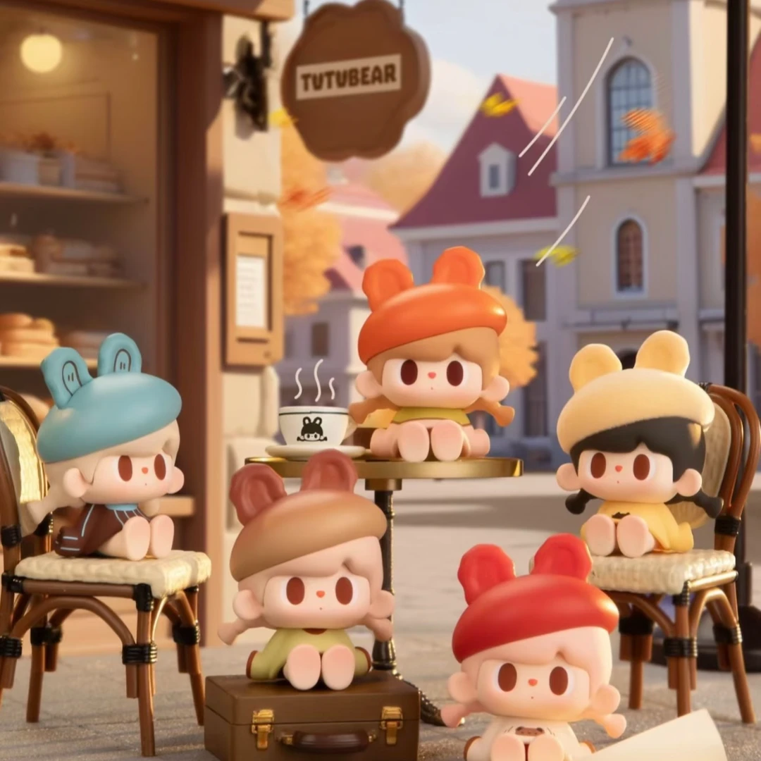 【代拆】展会品-兔兔熊萌粒4.0一阵微风系列潮玩萌粒