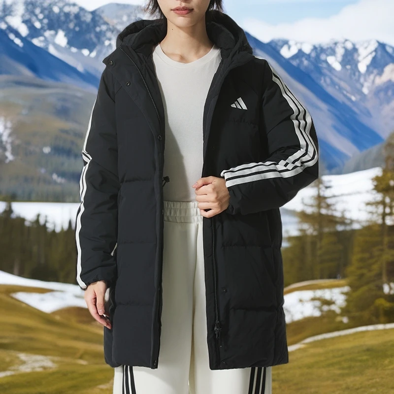 adidas阿迪达斯羽绒服女2025秋冬新款保暖运动休闲羽绒外套KC2486