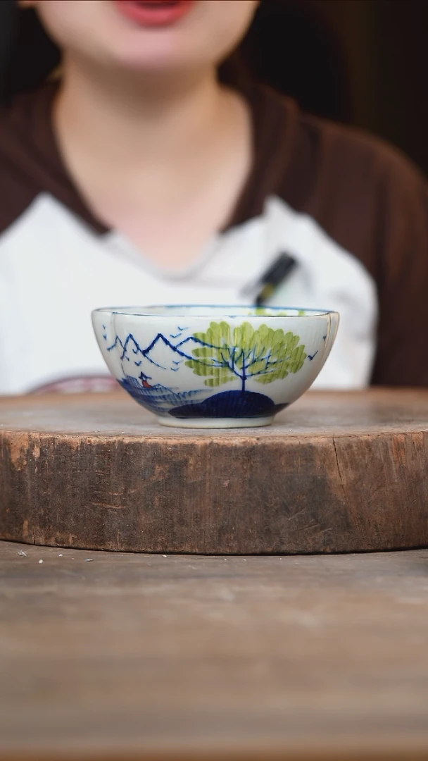 瓷片景德镇高温釉下彩（食品级）