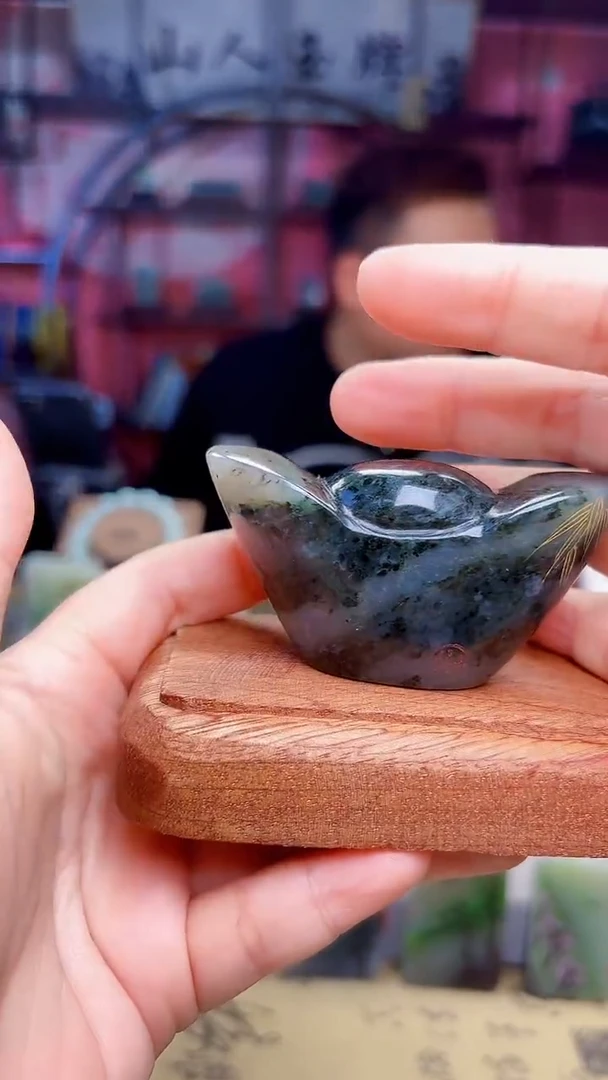 未镶嵌独山玉手把264