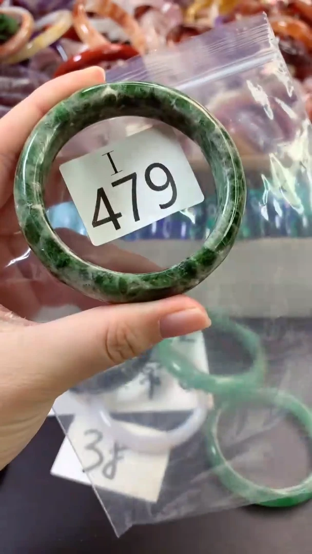 水晶手镯未镶嵌I479-54