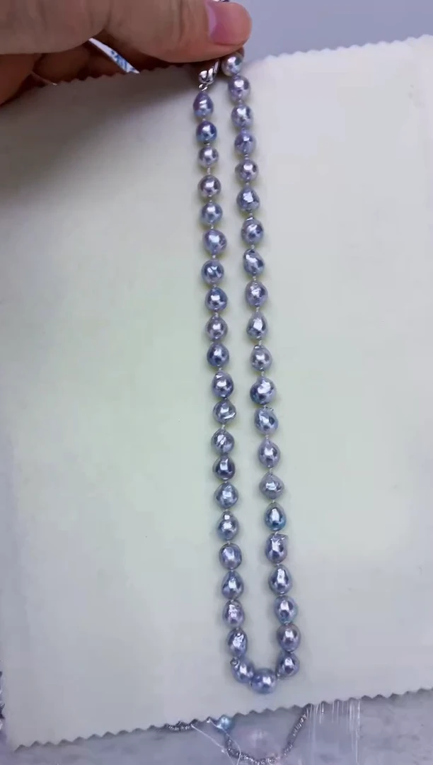 未镶嵌DA海水珍珠炫巴串链 y691