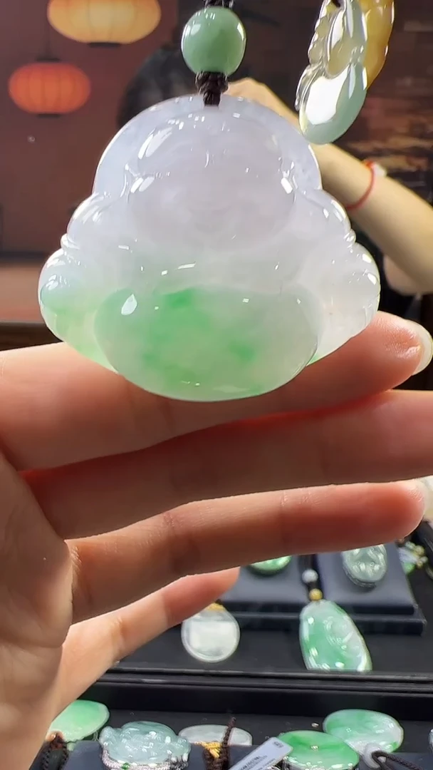 未镶嵌挂件翡翠佛公